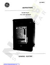 GE SLR12B Instructions Manual