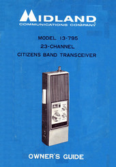 Midland I3-795 Owner's Manual