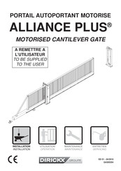 DIRICKX ALLIANCE PLUS Manual