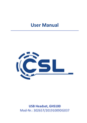 CSL 302657/20191009DG037 User Manual