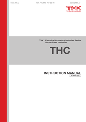 THK THC Instruction Manual