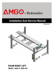 Amgo Hydraulics 409-P Installation And Service Manual