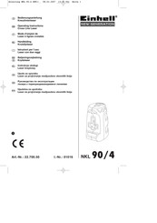EINHELL NKL 90/4 Operating Instructions Manual