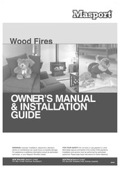 Masport HORIZON Owner's Manual & Installation Manual