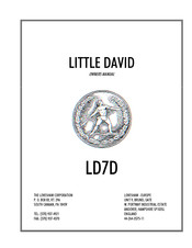 ITW LOVESHAW LITTLE DAVID LD7D Owner's Manual
