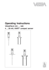 Vega VEGAPULS 51K Operating Instructions Manual