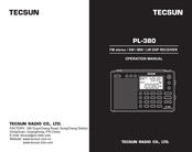 Tecsun PL-380 Operation Manual