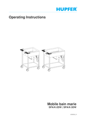 Hupfer 0129471 Operating Instructions Manual