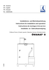 Beko OWAMAT 8 Instructions For Installation And Operation Manual
