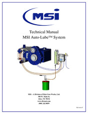 MSI Auto-Lube Technical Manual