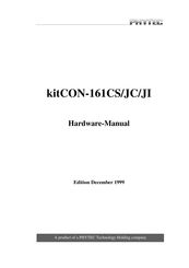 Phytec kitCON-161JI Hardware Manual