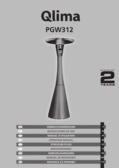 Qlima PGW312 Operating Manual