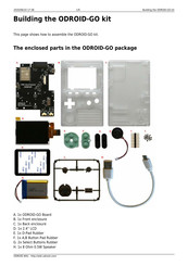 HARDKERNEL ODROID-GO Building Instructions