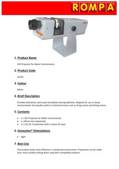 Rompa 22126 Manual