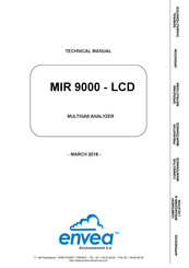 Environnement Envea Mir 9000 Manuals Manualslib