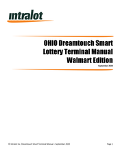 Intralot Dreamtouch Smart Manual