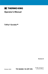 Trane Thermo King TriPac Envidia Operator's Manual