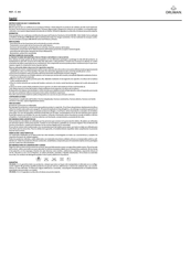 Orliman C-44 Instructions For Use And Preservation