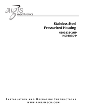 Aigis Mechtronics HS9383S-2HP Installation And Operating Instructions Manual