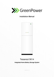 GreenPower Tesseract 5K14 Installation Manual