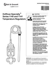 Xylem Bell & Gossett Hoffman Specialty 1141 Series Instruction Manual