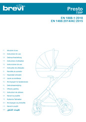 Brevi Presto 739P Instructions For Use Manual
