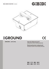 Bandini Industrie GiBiDi GROUND 610 Instructions For Installations