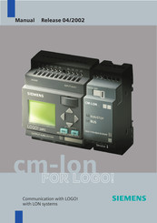 Siemens Cm-lon 6BK1700-0BA10-0AA00 Manual