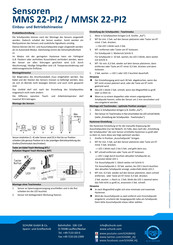 Schunk MMS 22-PI2 Assembly And Operating Manual