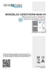 mundoclima Aerotherm MAM-V9 Series Owners & Installation Manual