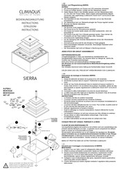 Climaqua SIERRA Instructions