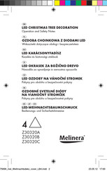 MELINERA Z30320C Operation And Safety Notes