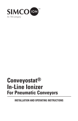 ITW Simco Ion Conveyostat Installation And Operating Instructions Manual