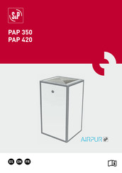 S&P AIRPUR PAP 420 Manual