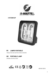i-WATTS I-PJT38W-2P Original Instructions Manual