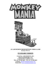 Coastal Amusements Monkey Mania Manual