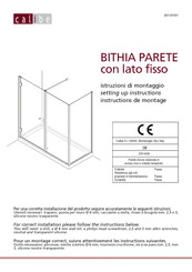 Caliber BITHIA Setting-Up Instructions Manual