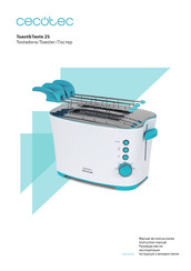 cecotec Toast&Taste 2S Instruction Manual