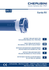 CHERUBINI Garda RX Instructions Manual
