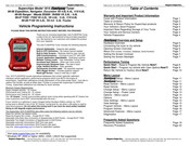 Superchips 1815 Vehicle Programming Instructions