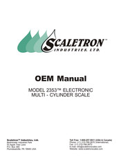 Scaletron 2353 Oem Manual