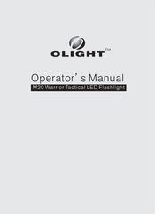 Olight M20 Warrior Premium Operator's Manual