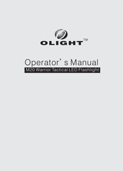 OLIGHT M20 Warrior Premium Operator's Manual