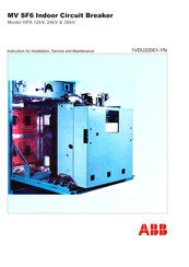 Abb HPA 12kV Instruction For Installation, Service And Maintenance