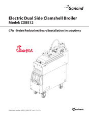 Garland CXBE12 Installation Instructions Manual