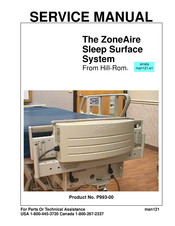 Hill-Rom The ZoneAire Sleep Surface System Service Manual