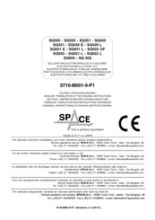 Space SQ802 Translation Of The Original Instructions
