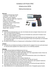 Eurotops 29780 Instruction Manual