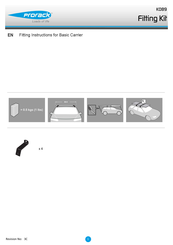 Yakima Prorack K089 Fitting Instructions Manual