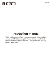 HORI NSW-280 Instruction Manual